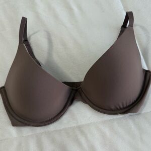 SKIMS Chocolate Brown Bra size 34D